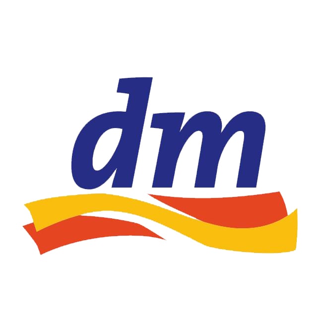 Logo von DM Drogeriemarkt
